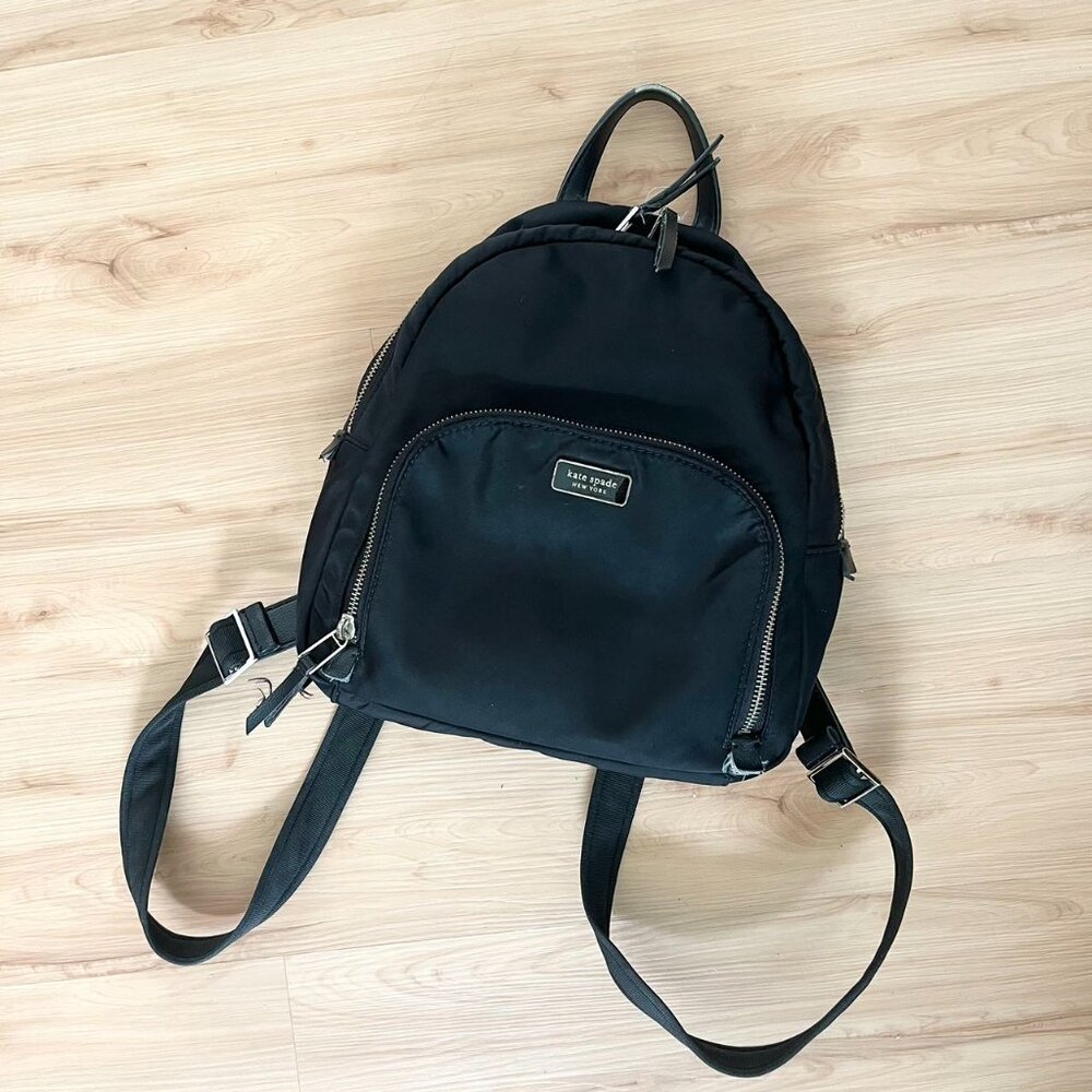 Kate Spade Black Dawn Medium Backpack